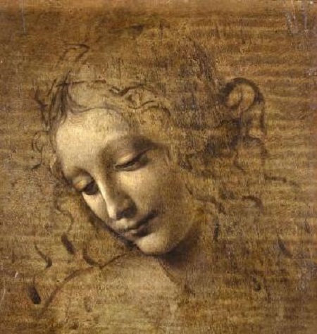 2019 01 Leonard de Vinci Louvre La Scapigliata TLM