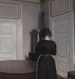 Interior 1899 by Vilhelm Hammershoi