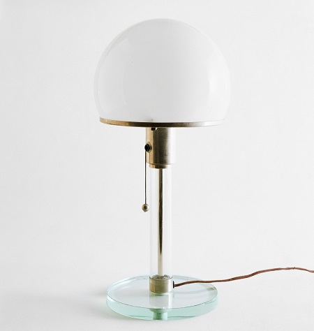 BAUHAUS lampe Wilhelm Wagenfeld 1923 1924