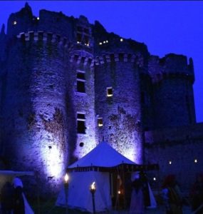 Chateau de l Ebaupinay nuit TLM