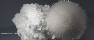 Minéralogie museum Mésolite sur stilbite – Pakistan