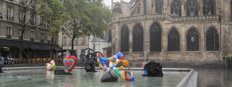 Pompidou fontaine Saint Phalle