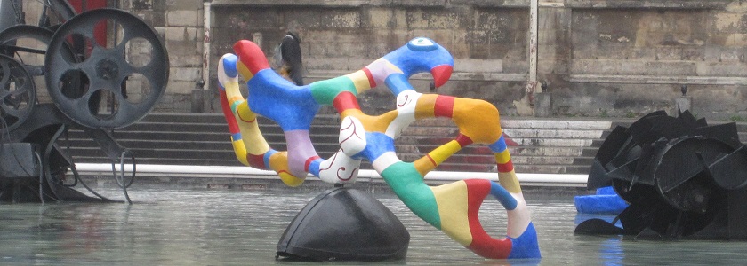 Pompidou fontaine Saint phalle 2