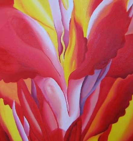 Red-Canna-by-Georgia-OKeeffe Pompidou TLM