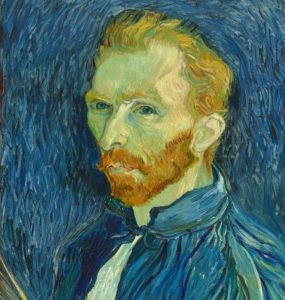vincent-van-gogh_Autoportrait par Vincent van Gogh, 1889. TLM
